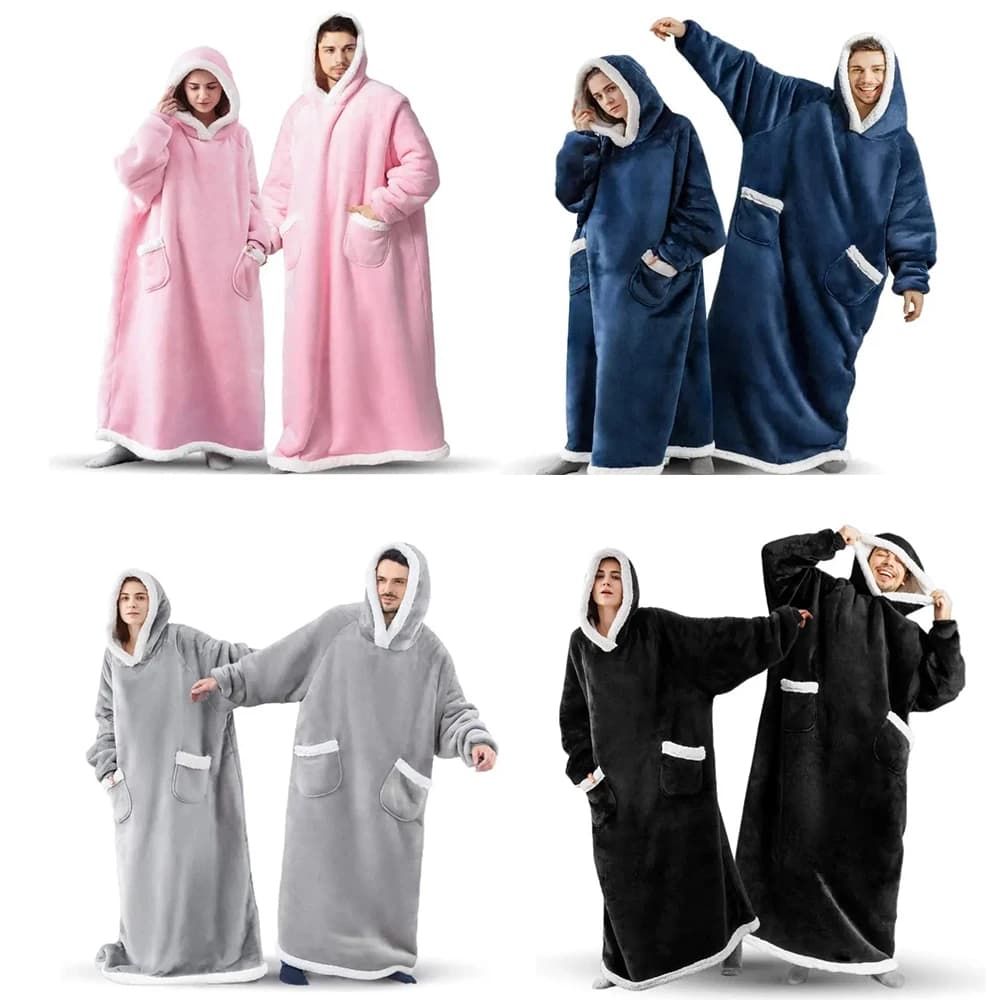 Kocobluza XXL oversize, miękka ciepła długa